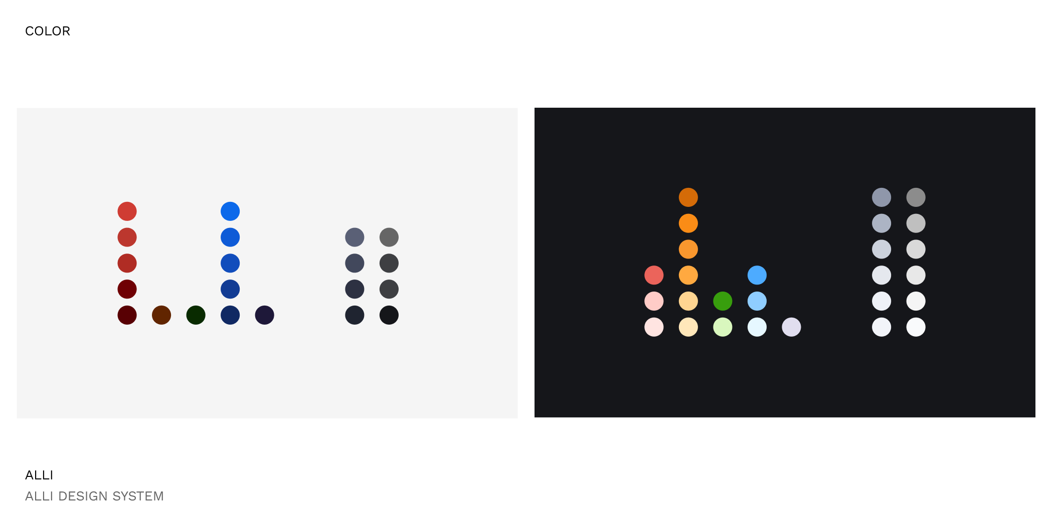Alli design system color